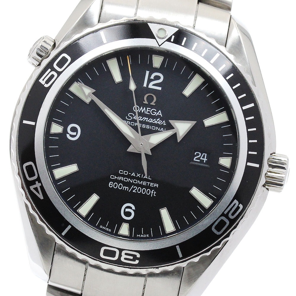 オメガ OMEGA 2200.50 シーマスター600 プラネットオーシャン デイト 自動巻き メンズ _890078【中古】
