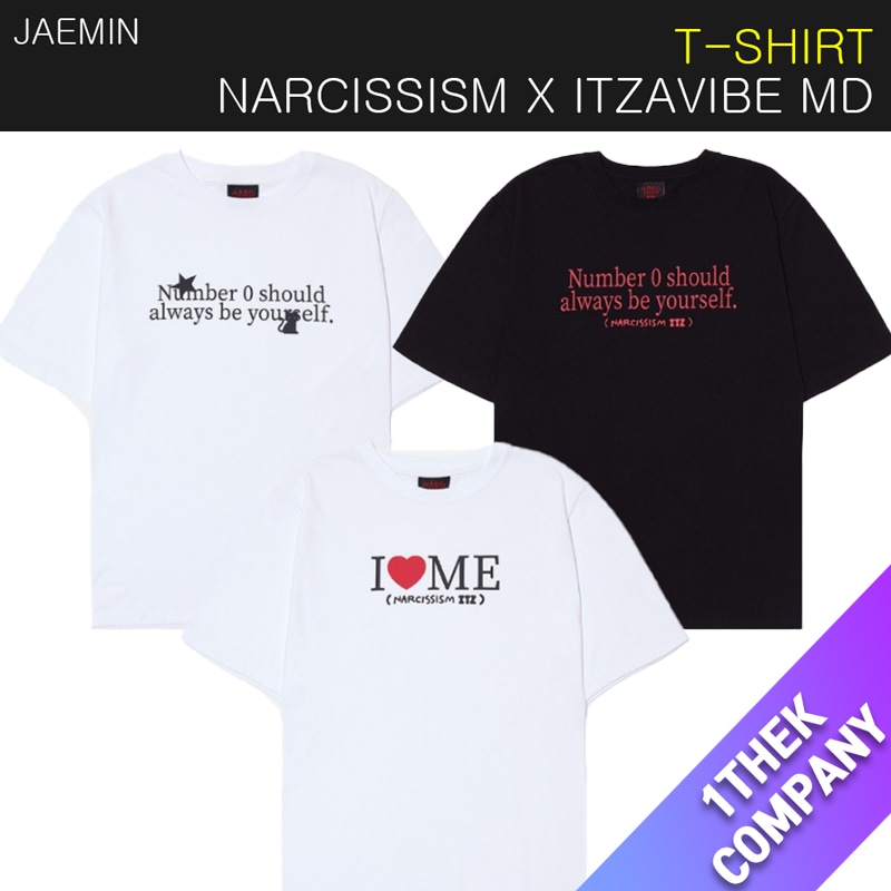 バージョン選択]（T-SHIRT） NARCISSISM : JAEMIN X ITZAVIBE MD