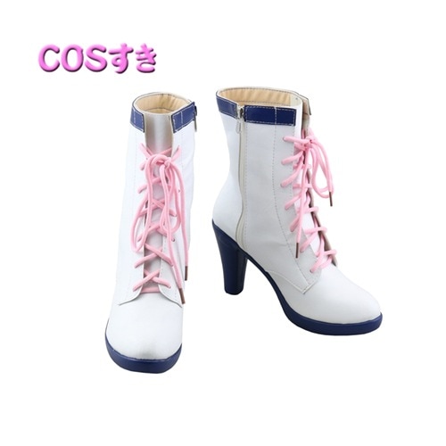 【短納期】LoveLive!Sunshine!! ラブライブサンシャイン 松浦 果南 黒澤ダイヤ 小原 鞠莉 コスプレブーツ 靴 コスプレシューズ　ハロウイン パーティー 仮装