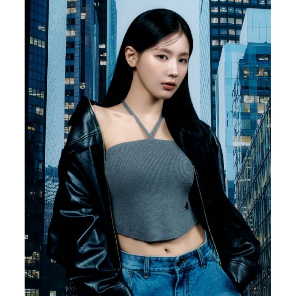 シティブリーズ (シティブリーズ) ビスチェニット_グレー