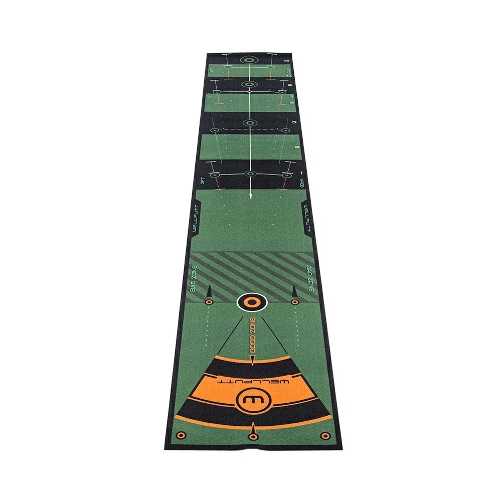 パターマット 3m スタンダードマット WMAT-3MGREEN グリーン STANDARD MATS Wellputt Mat 3m / 10ft GREEN GREEN ゴルフ パター練習用 パッ