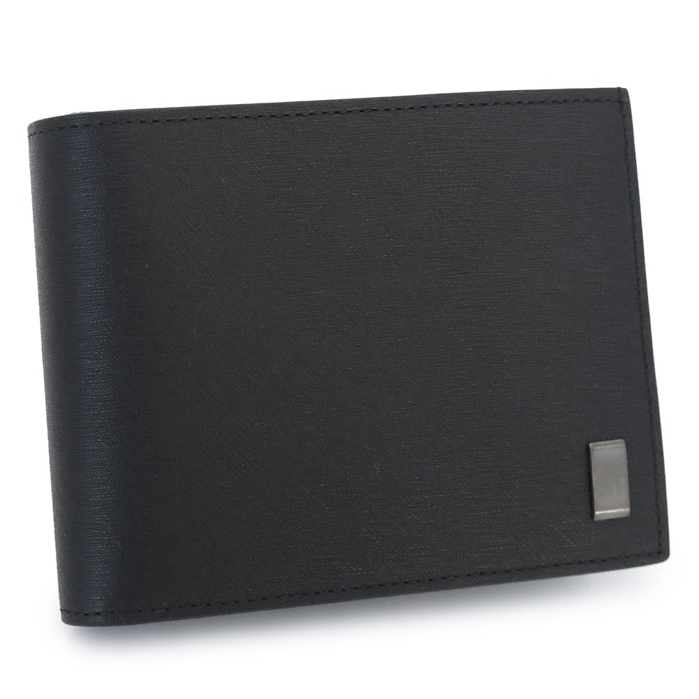一番人気物 折財布 メンズ SIDECAR DU19F2F32SG 001 レザー ブラック 二つ折り財布