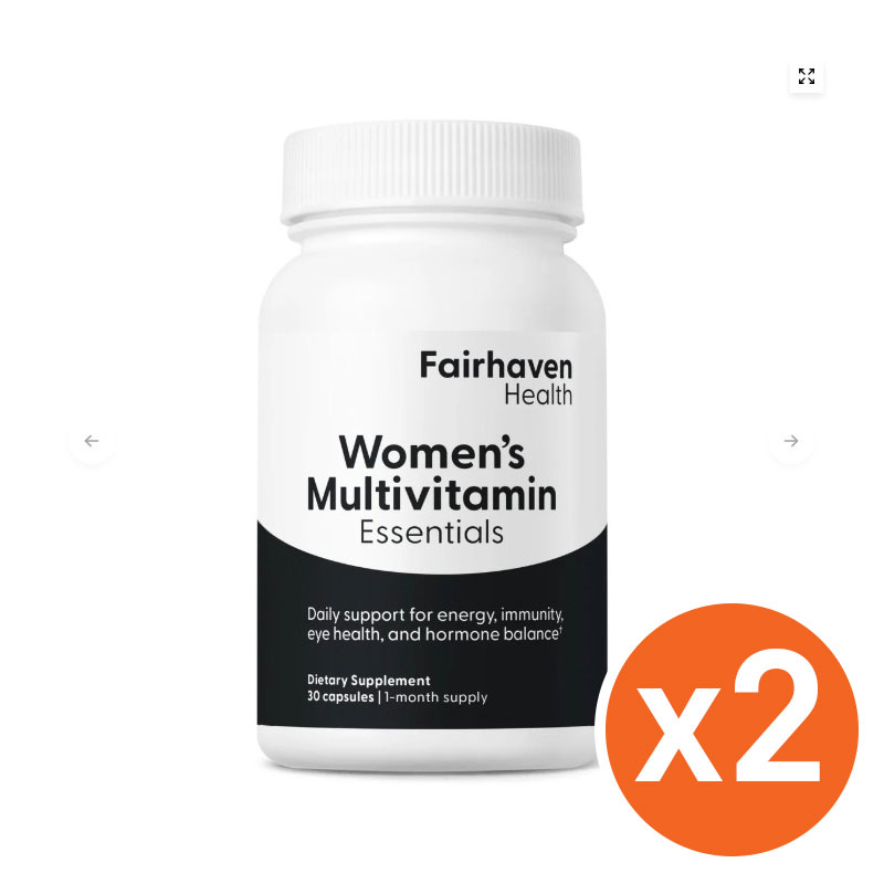 2個セットFairhaven Health Women s Multivitamin Essentials 妊娠準備栄養剤