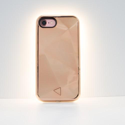 正規販売代理店 REBECCAMINKOFF GLOW SELFIE CASE for iPhone SE 第2世代/8/7ケース セルフィー / 自撮り / LED / ライト / 光る