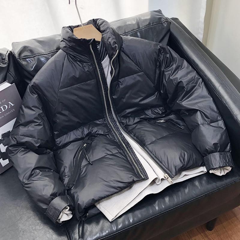 2025INS大人気 新作 ニュースタイル スタンドカラー メンズ ショート丈 ダウンコート おしゃれ ファスナー 中綿ジャケット