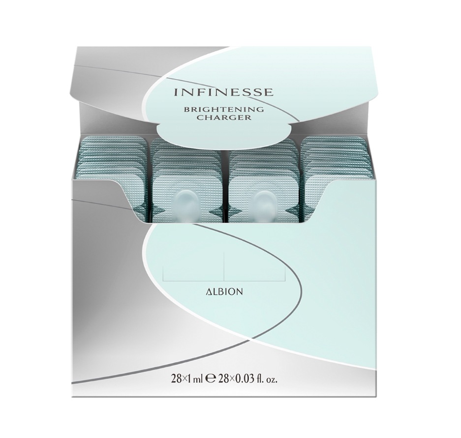 2025年3月18日発売　国内正規品　アンフィネス ブライトニング チャージャー1.0ml×28個