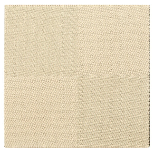 159055565 水拭きできる い草風小型置き畳 市松模様 12枚組 65652.5 グリーン メーカー直送