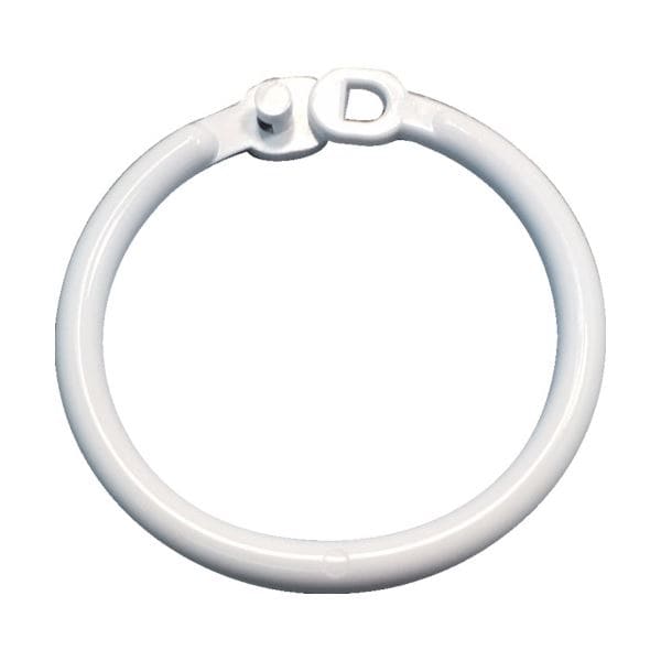 (まとめ) TRUSCO 樹脂製カードリング4.0mm×Φ35mm TKRJ-35 1パック（10個） (×10セット)