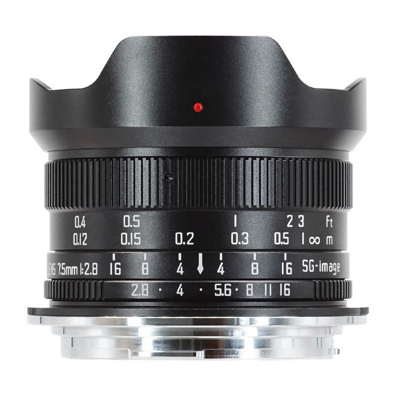 SGIMAGE　SG-image 7.5mm F2.8 APS-C キヤノンRFマウント ［キヤノンRF / 単焦点レンズ］　SG7.5mmF2.8RFC