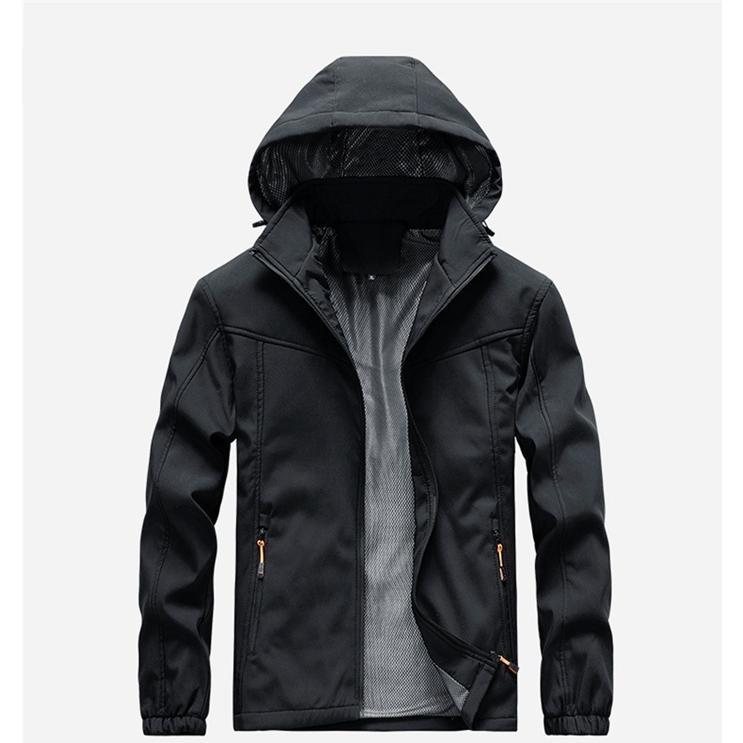 ウィンドブレーカー メンズ マウンテンパーカー 薄手 無地 ジャケット ジャンバー ジップジャケット アウター 大きいサイズ