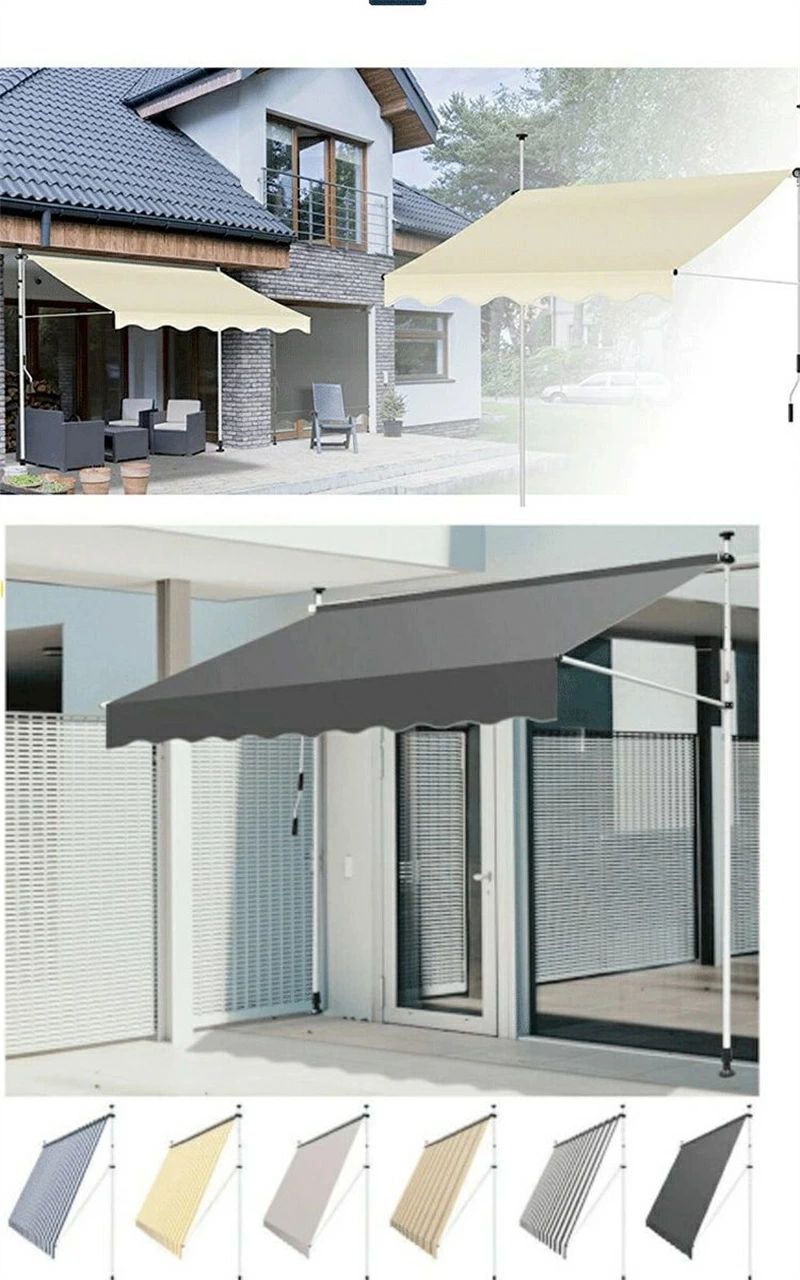 大好評 ベランダ テント オーニングテント 250cm シェード 9色から選択可能 サンシェード ベランダテント 日除け 雨よけ オーニングテント 紫外線 撥水 UVカット クールサマーオーニング 巻 10,316円