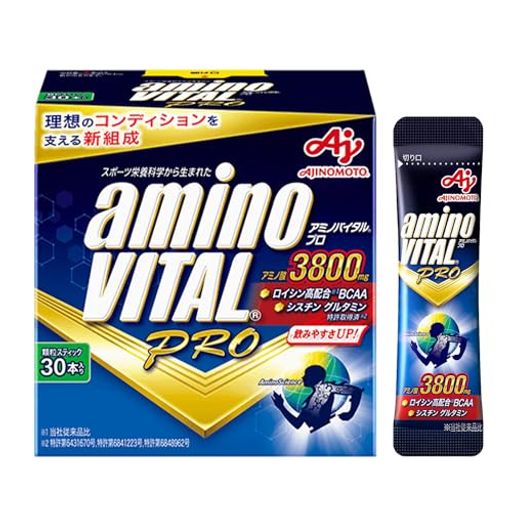 味の素 アミノバイタル プロ グレープフルーツ味 顆粒 アミノ酸 3800MG BCAA EAA コンディショニング 30個(X 1)