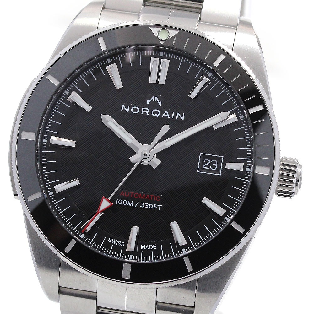ノルケイン NORQAIN N1000C01A/B101/102S アドベンチャー スポーツ オート デイト 自動巻き メンズ 良品 保証書付き_860236【中古】