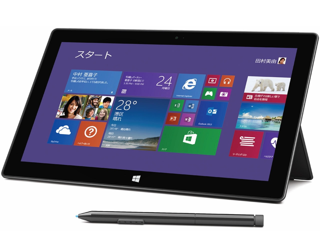 【新品在庫処分保証対象外】 マイクロソフト(Microsoft) Surface Pro 2 256GB 7NX-00001