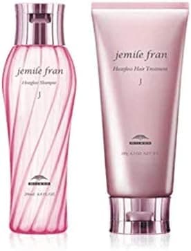 ミルボン ジェミールフラン ヒートグロス J シャンプー200ml トリートメント180g セット【jemile fran】