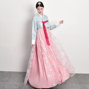 魅力的な価格 Qoo10] 韓服 チマチョゴリ 韓国民族衣装 キラキ スーツ・フォーマル・ドレス