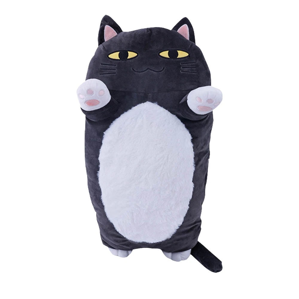バーチャルYouTuber　叶　黒猫クッション　柔らかい　可愛い　ぬいぐるみ　コスプレ（約61cm）