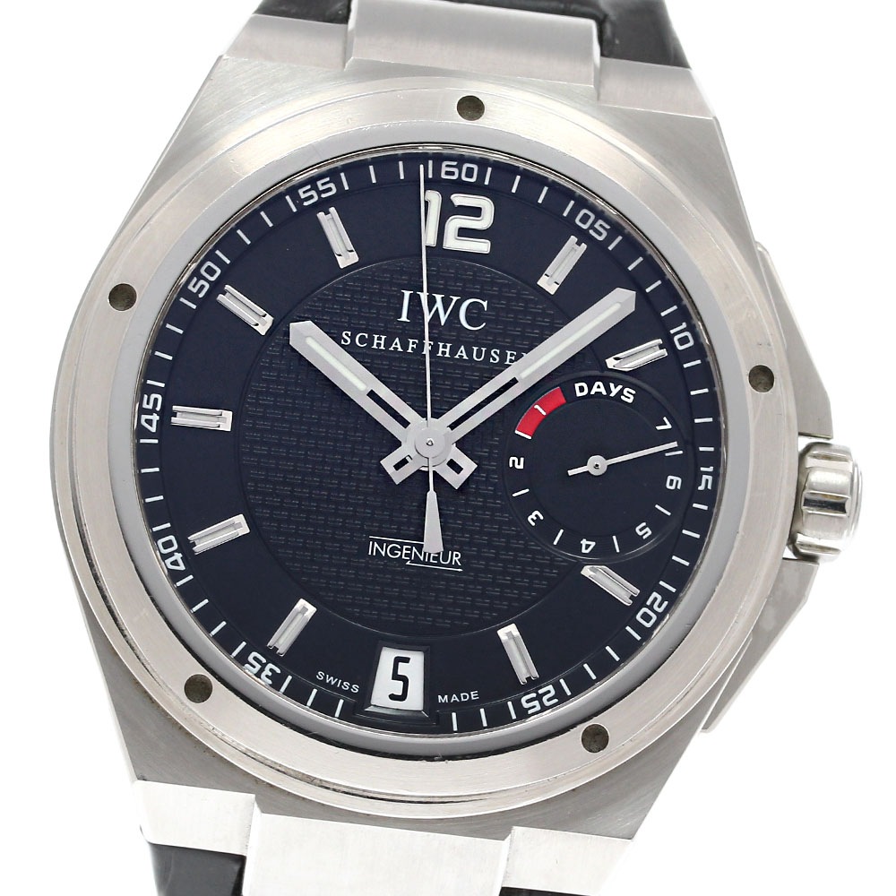 ベルト訳あり IWC IWC SCHAFFHAUSEN IW500501 ビッグインヂュニア 7デイズ 自動巻き メンズ 保証書付き_845181【中古】