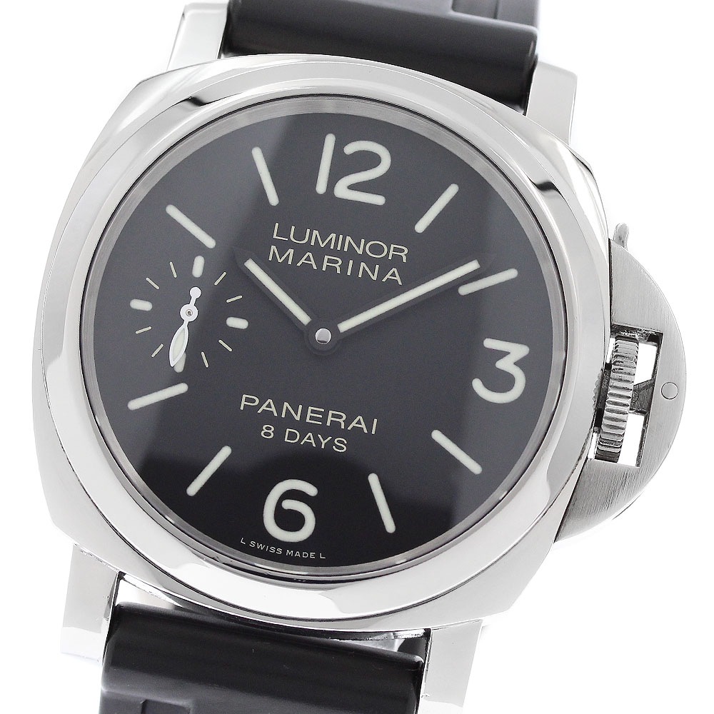 パネライ PANERAI PAM00510 ルミノール マリーナ 8デイズ 44ｍｍ 手巻き メンズ 良品 保証書付き_951937【中古】