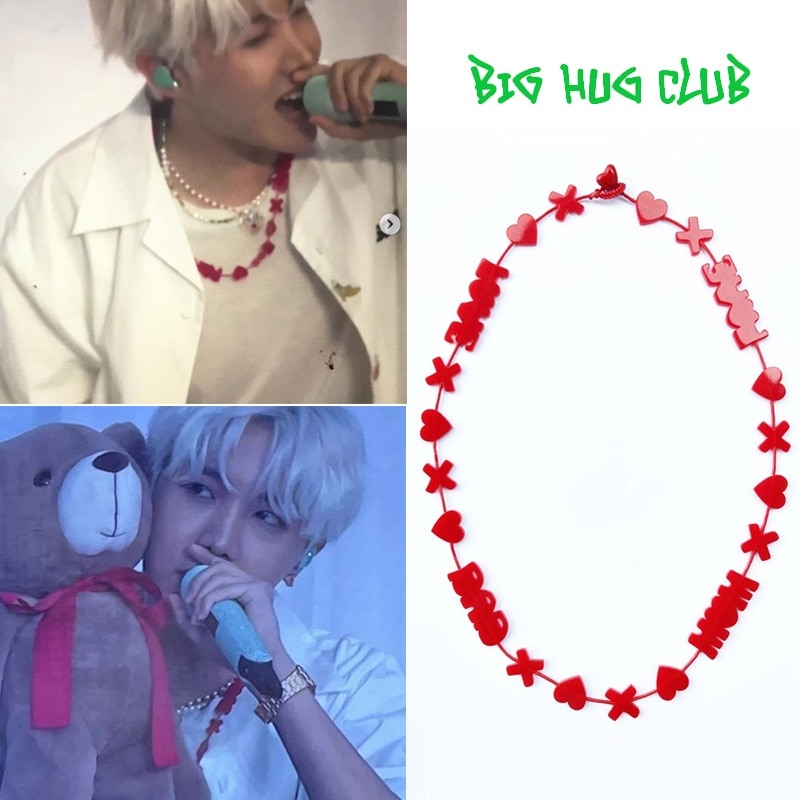 XOXO CANDY necklace_bts j-hope着用 soowoozoo