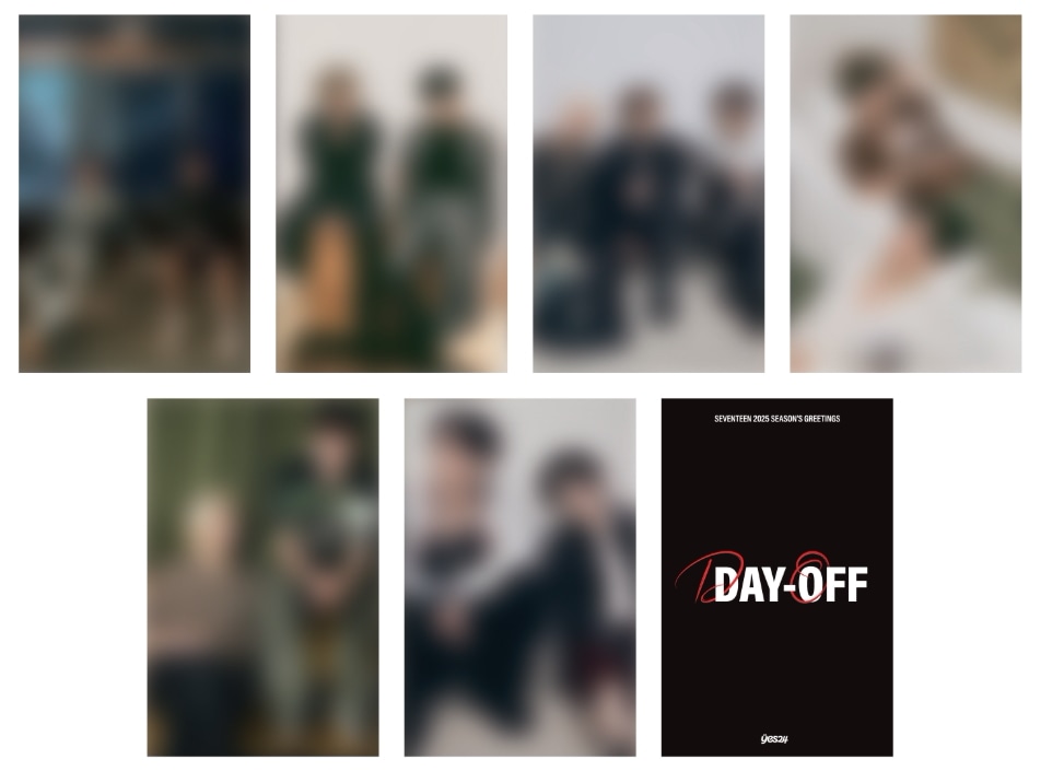 SEVENTEEN 2025 SEASONS GREETINGS X WEVERSE MUSICPLANT YES24 予約販売トレカフォトカード