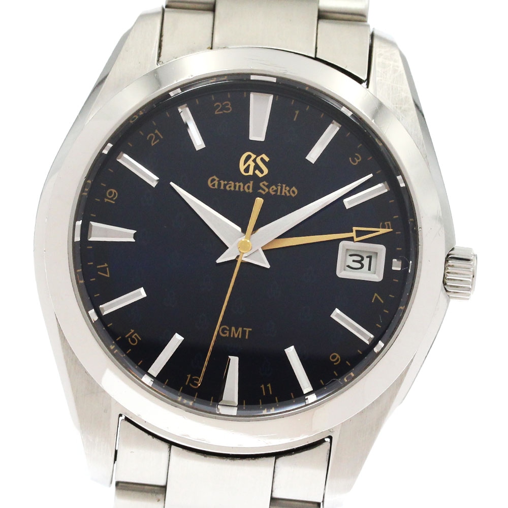 セイコー SEIKO SBGN009/9F86-0AD0 グランドセイコー 50周年限定モデル GMT クォーツ メンズ _869594【中古】