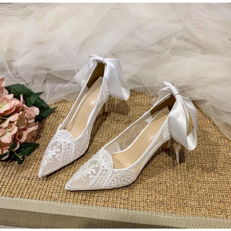 パンプス 結婚式 ウエディングシューズ 靴 フォーマル ハイヒール ピンヒール レディースシューズ 結婚式 花嫁 お嫁さん とんがりトウ シューズ パンプス ウェ