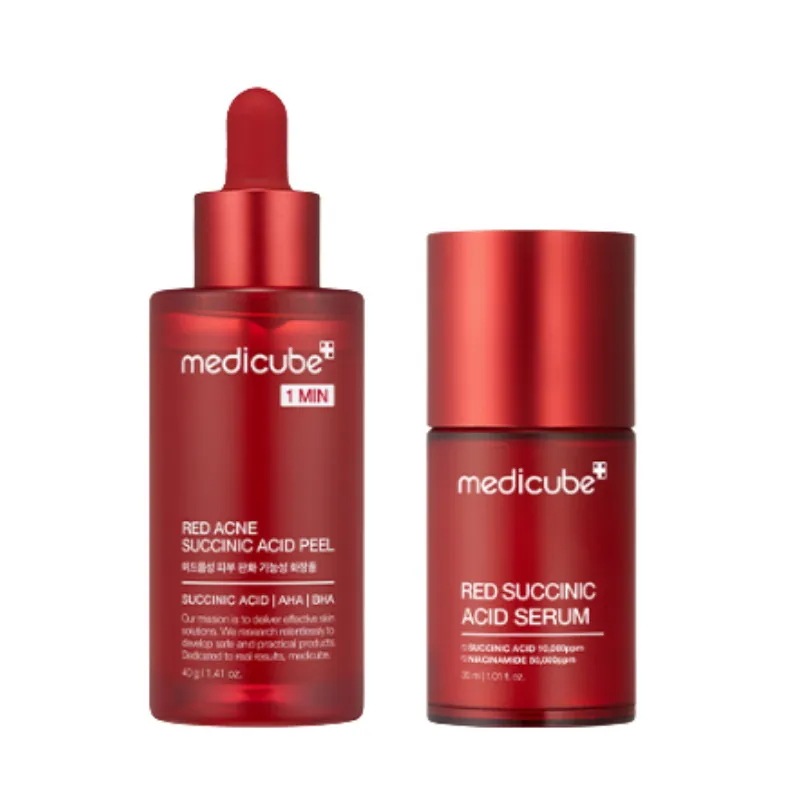 [NEW]レッド サキシニック アシード ピーリングセラム40ml+跡セラム30ml/トラブルケア/水分供給/吸収力/角質ケア/肌弾力/栄養供給