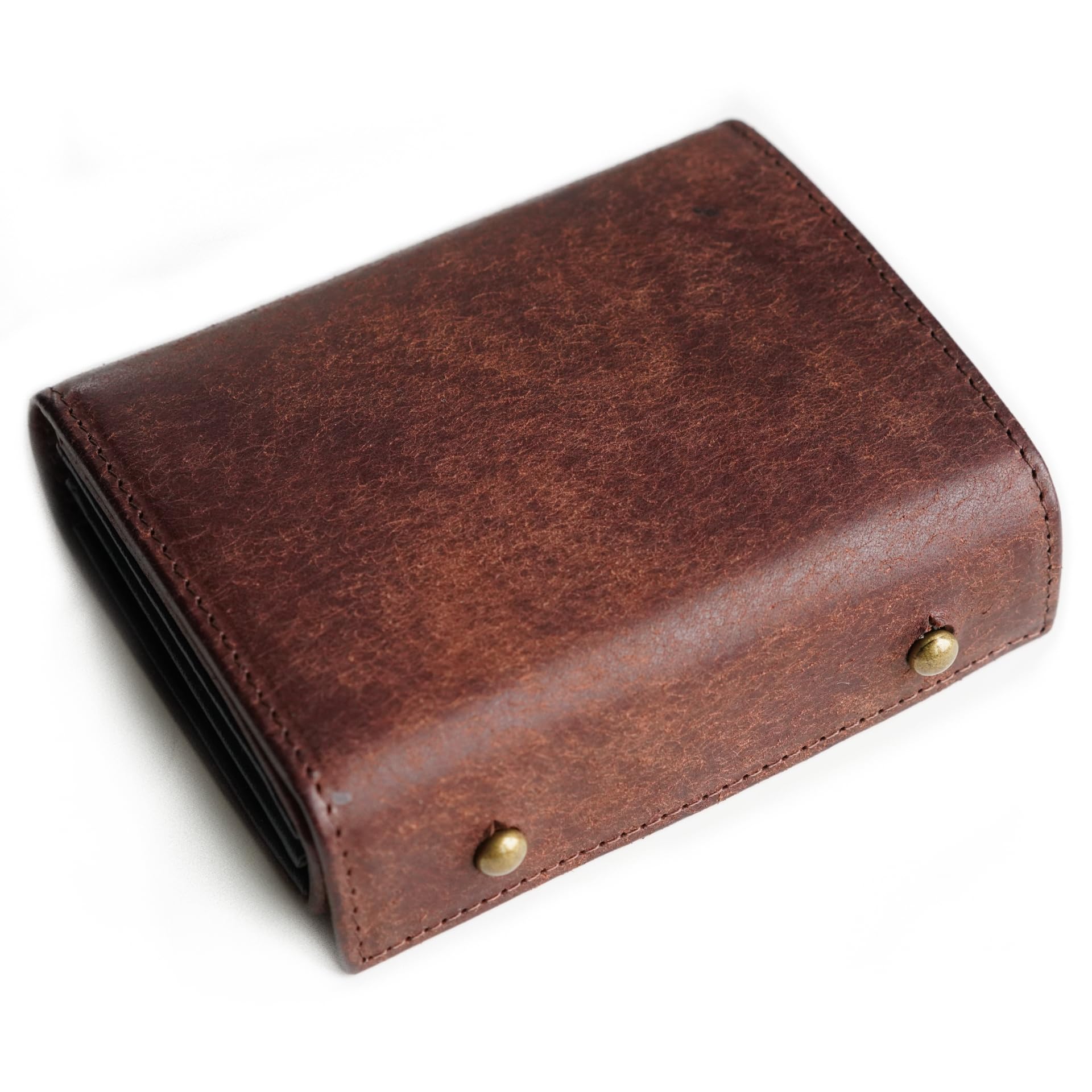 [IrideScent] 二つ折り財布 メンズ 2つ折り 箱型の小銭入れ イタリアン レザー プエブロ ミニ財布 コンパクト 小さい財布 二つ折り 箱状です 牛革 大容量 レディース PUEBLO (