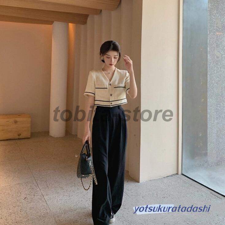 今日の活動 15%オフ セットアップ ガウチョパンツ パンツスーツ 2点セット レディース ブラウス 半袖 フォーマル パンツドレス パーティー オフィス 春夏 お洒落 着痩せ今月のキャンペーンが始ま