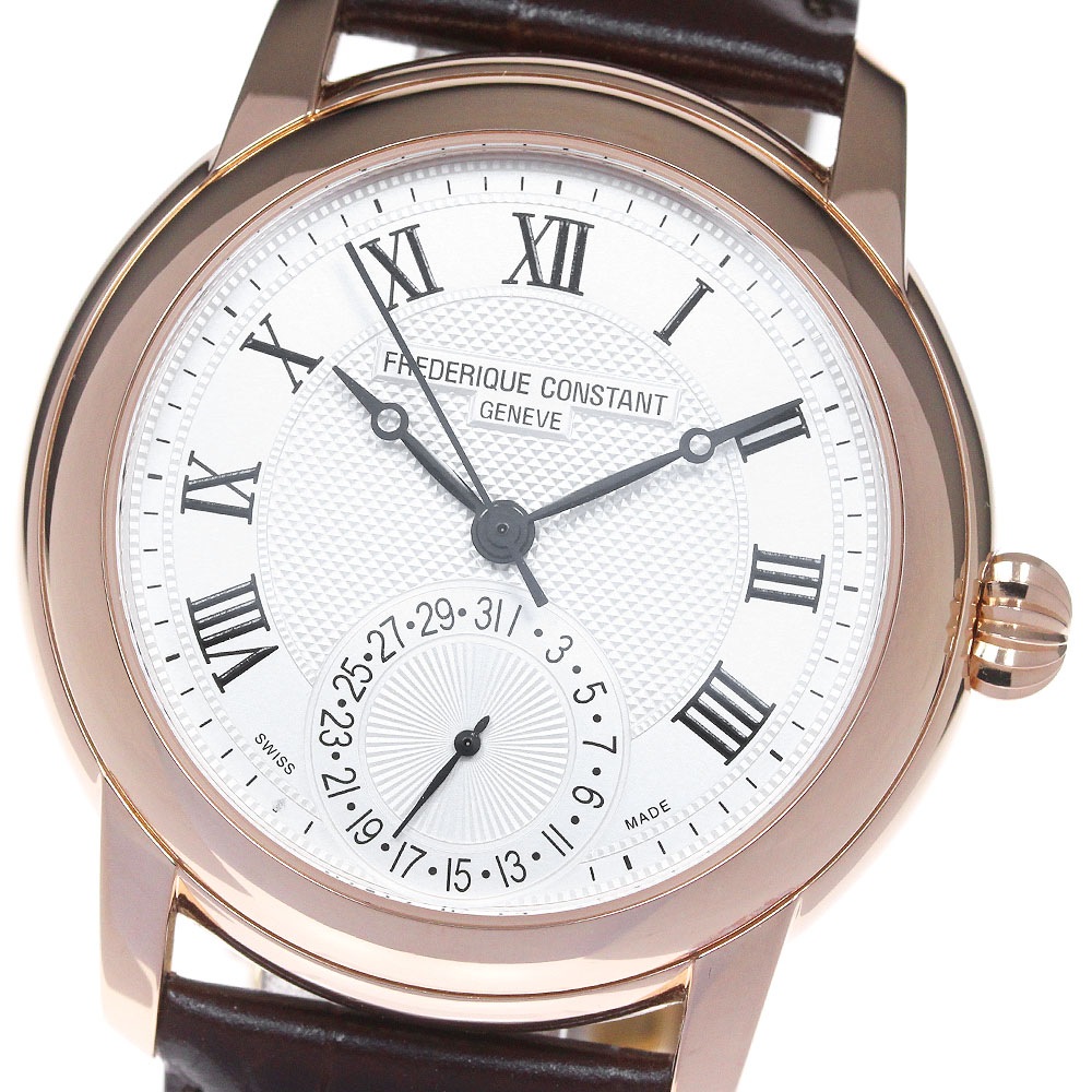 フレデリック・コンスタント FREDERIQUE CONSTANT FC-710MC4H4 クラシック マニュファクチュール デイト 自動巻き メンズ 良品 箱付_847919【中古】 110,350円