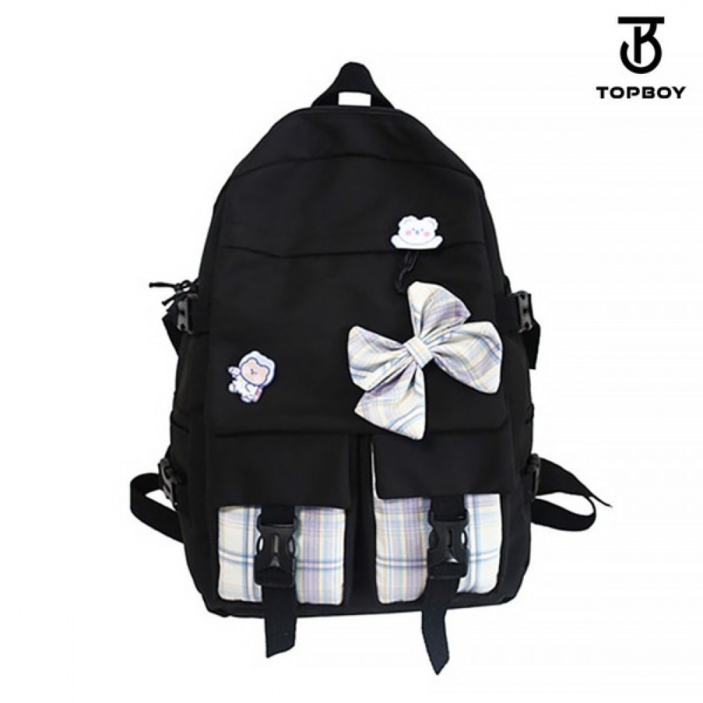 (トップボーイ) タータンチェックポイントバックパック (BG139)