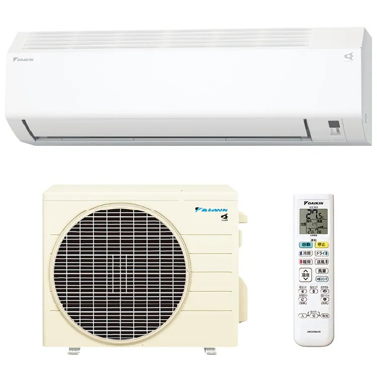 エアコン おもに10畳 2024年モデル Eシリーズ ホワイト 冷暖房 除湿 ストリーマ 単相100V S284ATES-W