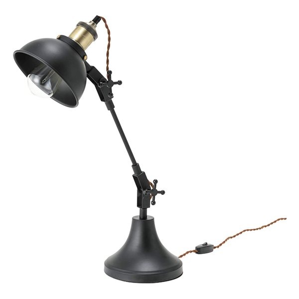 デスクライト ブラック W20-50×D16×H26-59 コード長:1.5m LHT-737