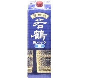 【送料無料】日本酒 若鶴酒造 蔵仕込 青 パック 1800ml 1.8L2ケース/12本【北海道沖縄県東北四国九州地方は必ず送料がかかります】 15,558円