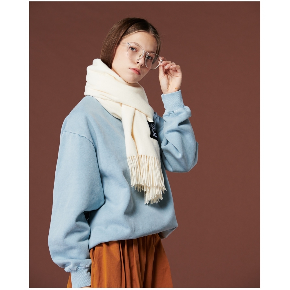 リクロウ RC プレーンマフラーアイボリー