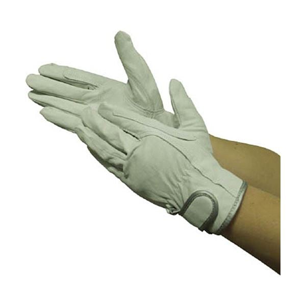 （まとめ）ユニワールド 革手工房 牛クレスト 当付マジック M 840-M 1双 [x5セット]