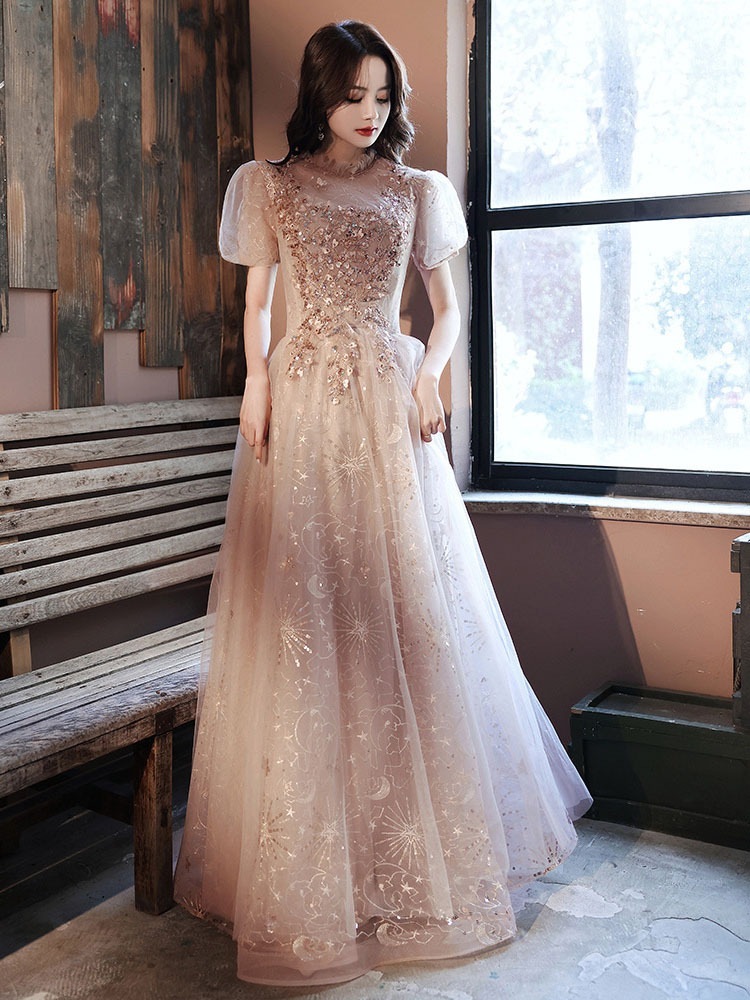 2023新作 気質 花嫁ロングドレス結婚式ワンピース発表会 ドレスドレス ウェディングドレス成人式 ドレス同窓会 -980