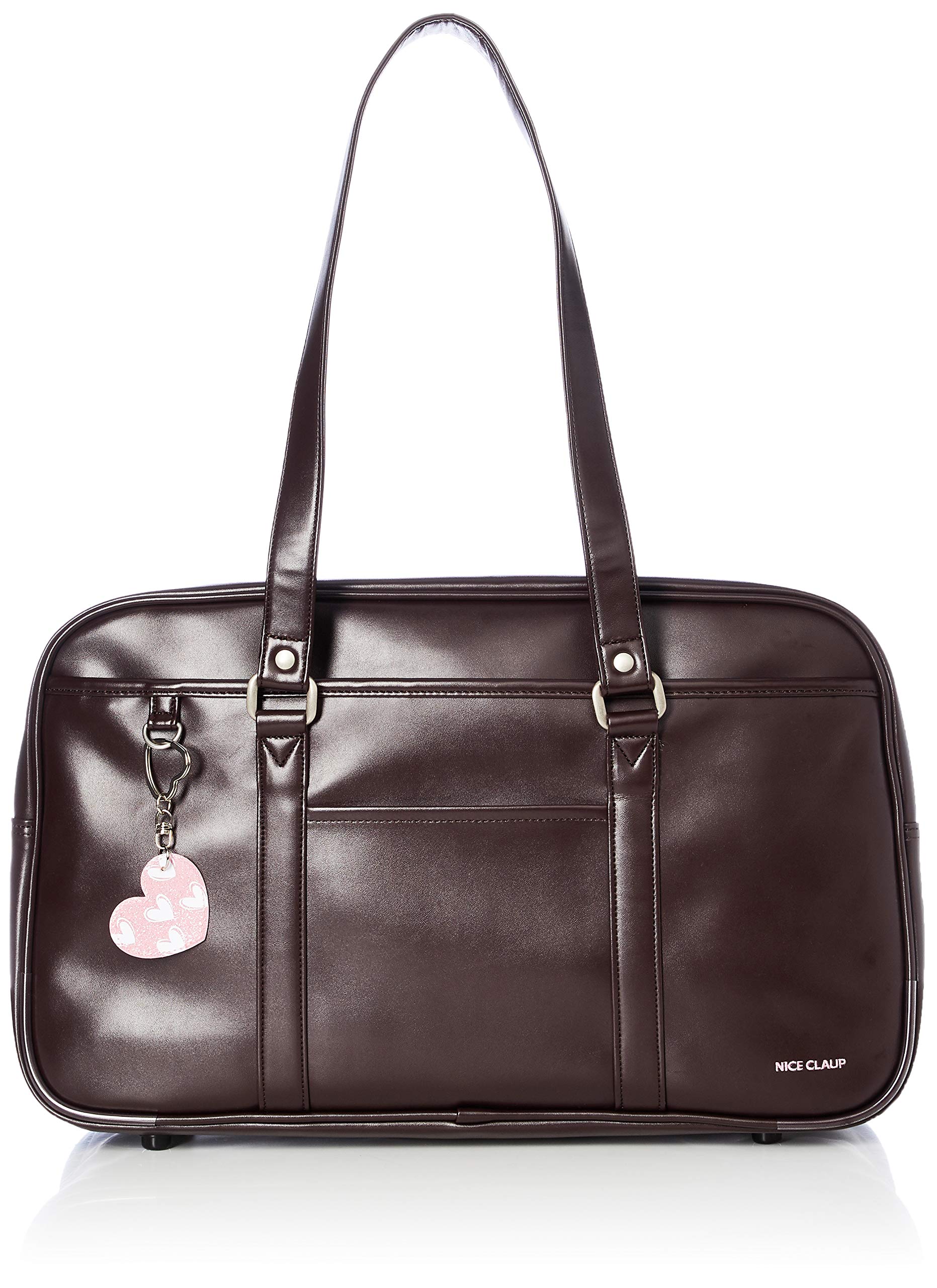 [ナイスクラップ] スクールバッグ 合皮 ガールズ NC378 22 ブラウン