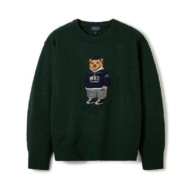 【スティーブ】 プレミアム ジャガード セーター(WHKAE4T11U)