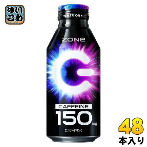 ZONeシール付き サントリー HYPER ZONe ENERGY 400ml ボトル缶 48本 (24本入×2 まとめ買い) エナジードリンク ハイパーゾーン