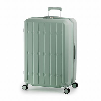 ミントグリーンキャリーケース Innovator:ミントグリーン ストライプ