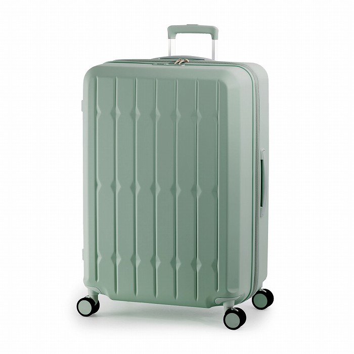 ハードキャリーケース DrinkHolder and Suspension 7～9泊 99L＋13L ALI-6030SD-28W-AG アッシュミントグリーン