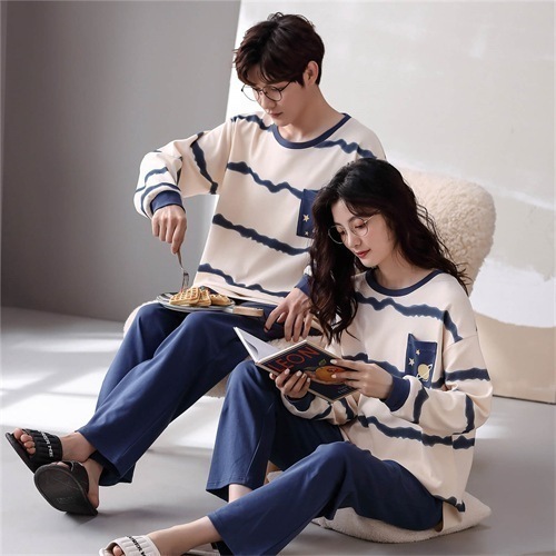 2025春新商品ペアパジャマ カップル ペア ルームウェア 結婚祝い プレゼント 春秋 パジャマ ペア 長袖 冬 カップル ペア パジャマ レディース 上下 セット 部屋着 ペアルック カップル おそ