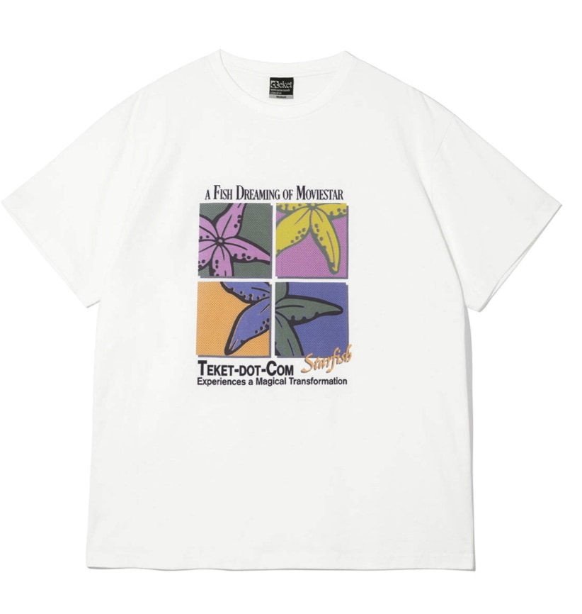テケット Frame Tee White