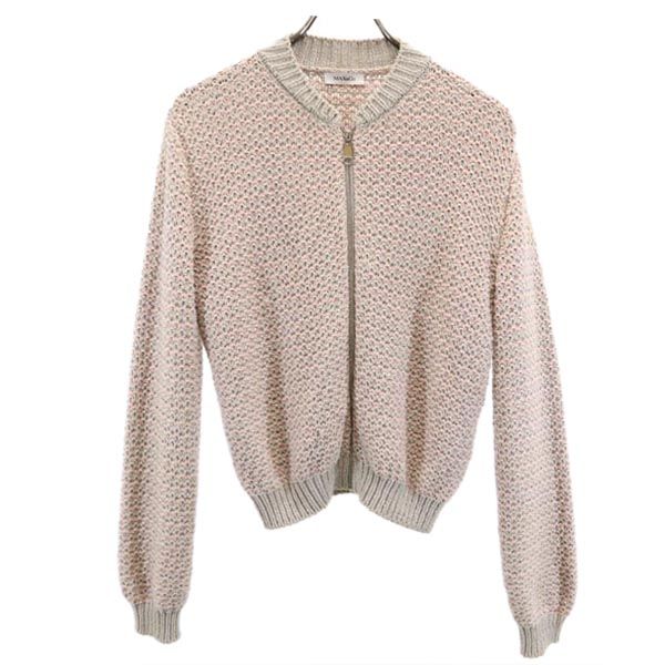 マックスアンドコー ラメジップ ジャケット M ピンク系 MAX&CO ブルゾン レディース