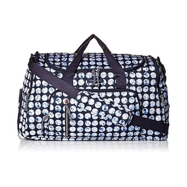 Vera Bradley Women s Lighten Up Ultimate Gym Bag， Splash Dot 並行輸入品