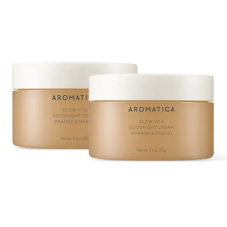 グロービタグッドナイトクリーム 90gx2/オレンジ&ネロリー