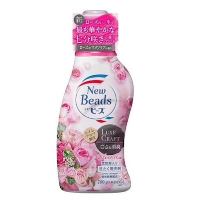 他サイト： 花王ニュービーズ リュクスクラフト ジェル ローズ＆マグノリアの香り 本体780gの商品画像