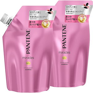 【2点セット】パンテーン ミラクルズ カラーシャイン シャンプー 詰め替え 420mL2個